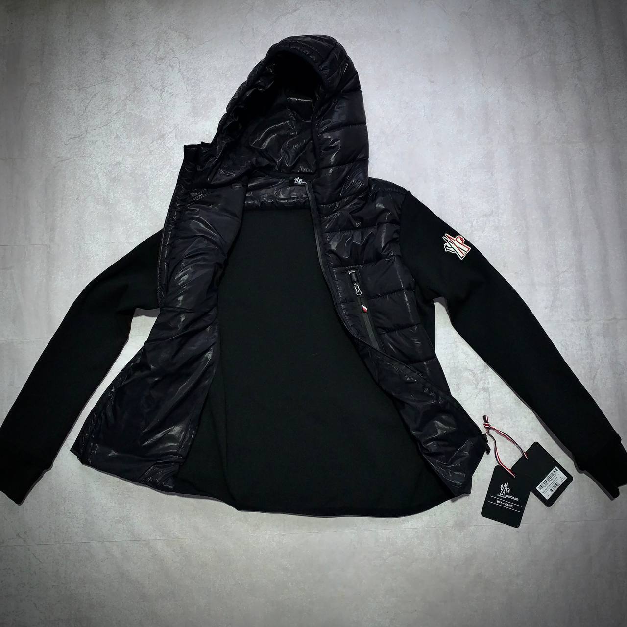 Moncler Grenoble Panelled Zip-Up Jacket Mens in 2 Colors Best Sale UK Reps AAA Quality