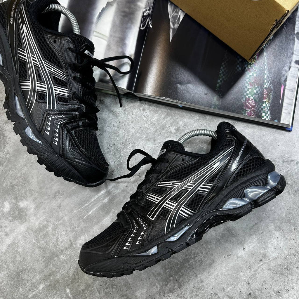 Asics Gel-Kayano 14 "Black/Pure Silver Mens Trainers Best Sale UK Reps AAA Quality