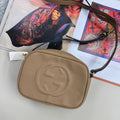 Gucci Pebbled Leather Women's Bag in Beige Colors UK Reps AAA Quality