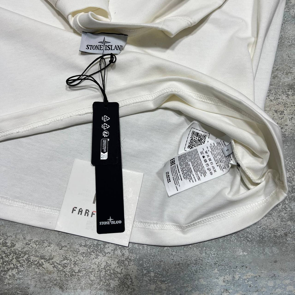 Stone Island Compass-print Cotton Jersey T-Shirts in 2 Colors UK Reps AAA Quality