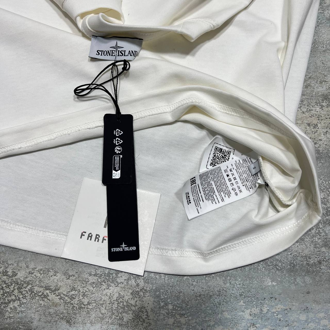 Stone Island Compass-print Cotton Jersey T-Shirts in 2 Colors UK Reps AAA Quality