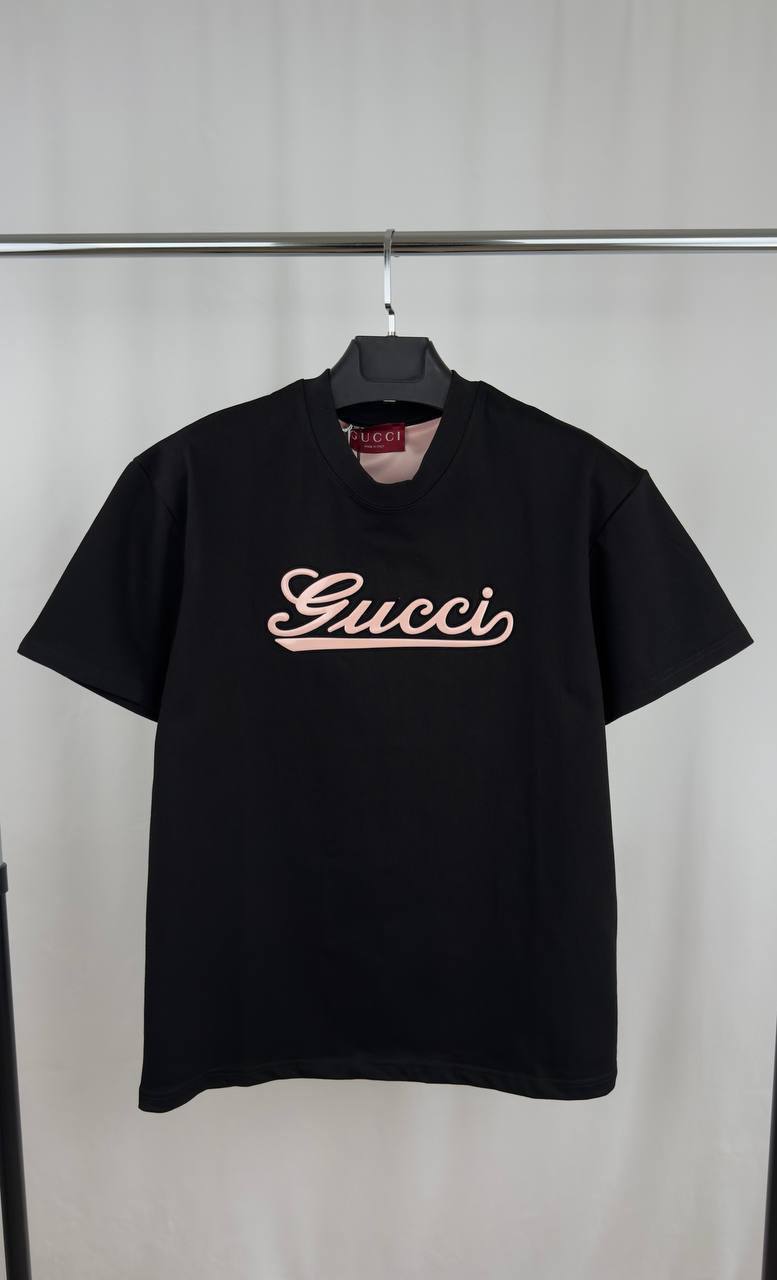 Gucci Script Logo T-Shirts Mens in Multiple Colors UK Reps AAA Quality