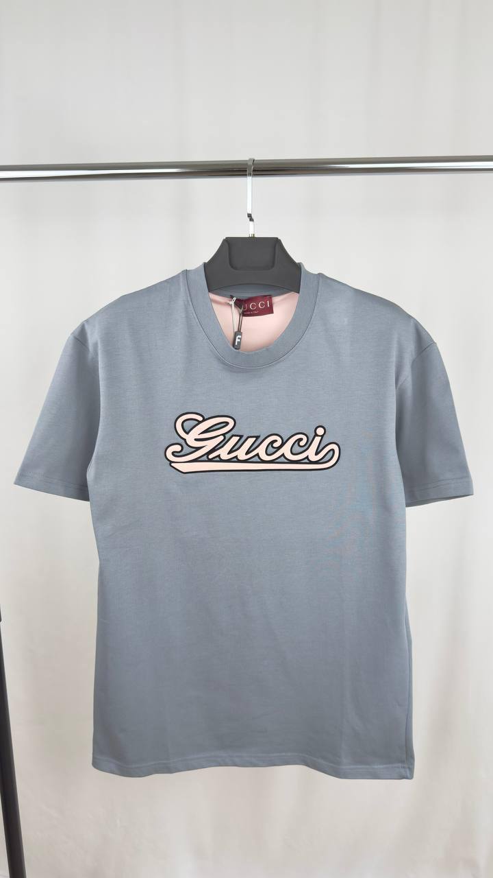 Gucci Script Logo T-Shirts Mens in Multiple Colors UK Reps AAA Quality