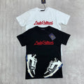 Louis Vuitton X Nigo Embroidered Mockneck T-Shirt Mens in 2 Colors Best Sale UK Reps AAA Quality