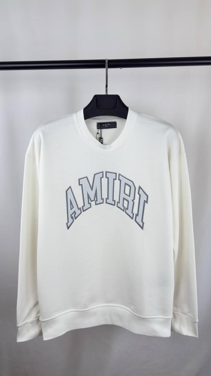 Amiri Varsity Jumpers Mens in 2 Colors Best Sale UK Reps AAA Quality