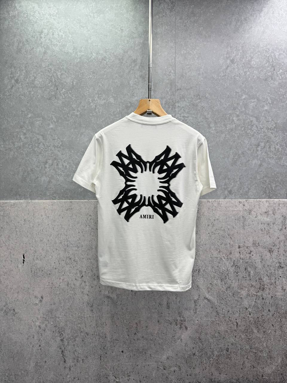 Amiri Ma Quad Logo T-Shirts Mens in 2 Colors UK Reps AAA Quality