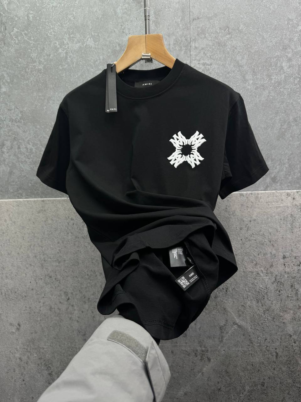 Amiri Ma Quad Logo T-Shirts Mens in 2 Colors UK Reps AAA Quality