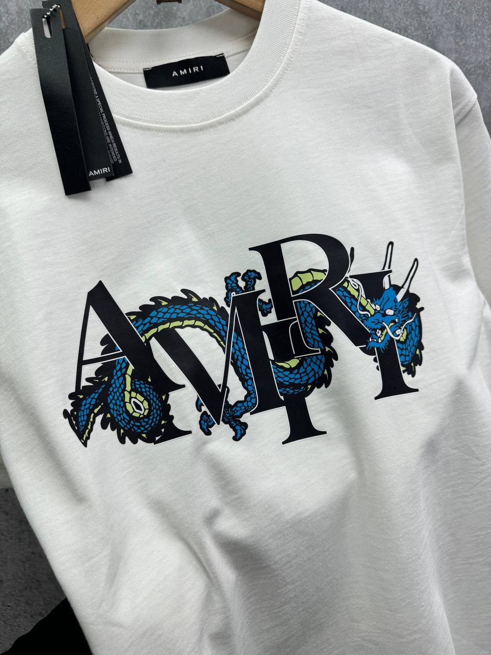 Amiri Cny Dragon T-Shirts Mens in 2 Colors Best Sale UK Reps AAA Quality
