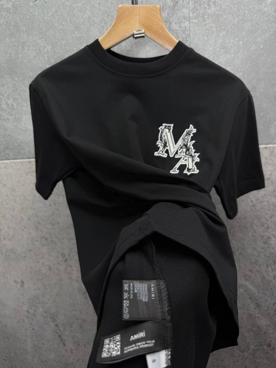 Amiri 'Angel' T-Shirts Mens in 2 Colors Best Sale UK Reps AAA Quality
