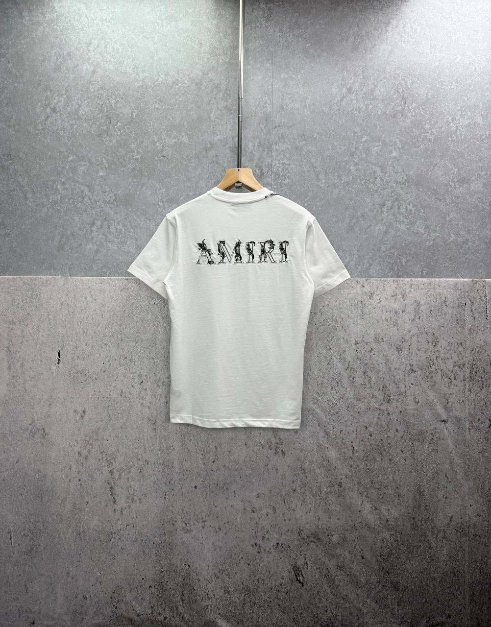 Amiri 'Angel' T-Shirts Mens in 2 Colors Best Sale UK Reps AAA Quality
