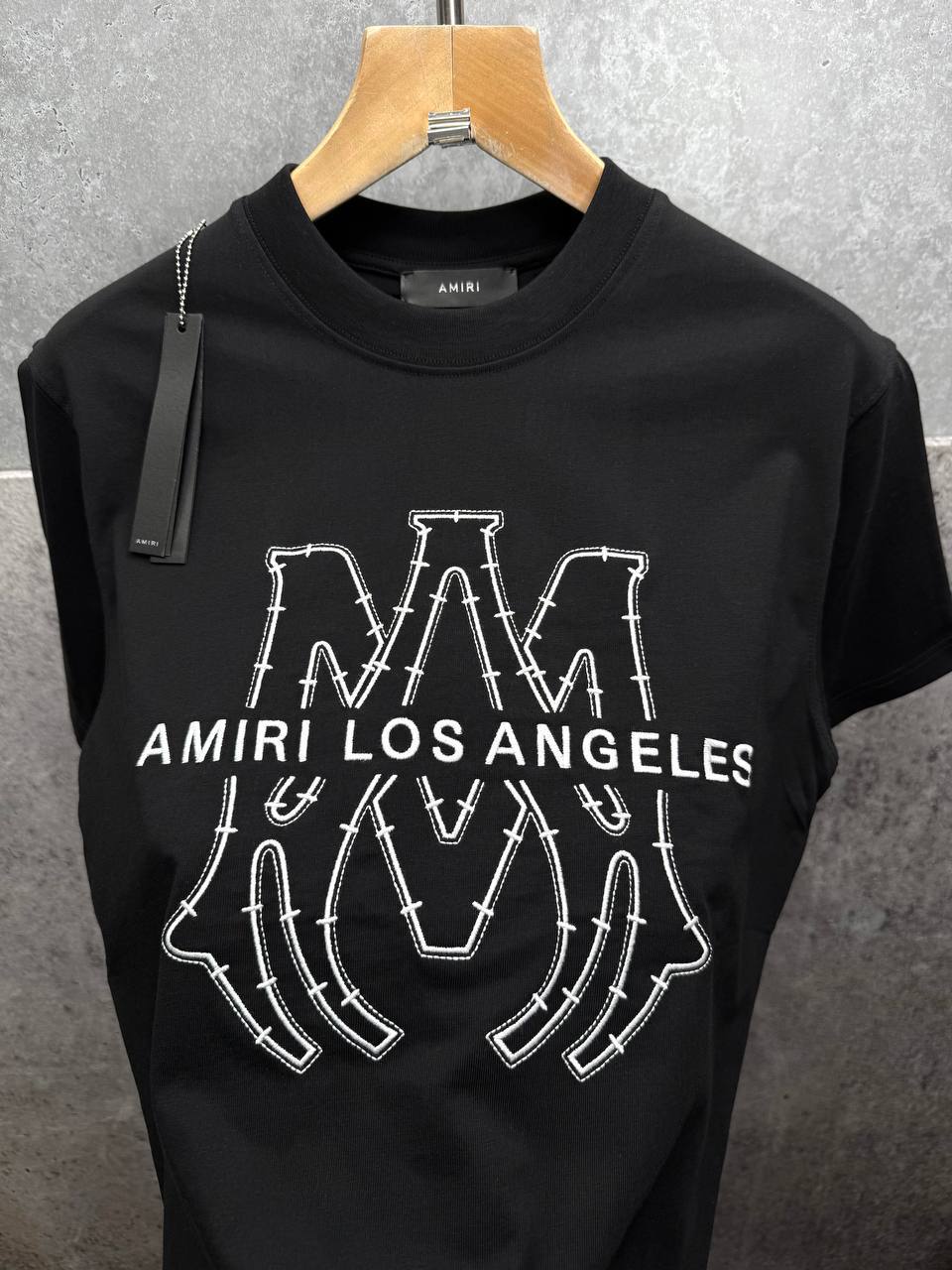 Amiri MA Core Logo T-Shirts Mens in 2 Colors Best Sale UK Reps AAA Quality