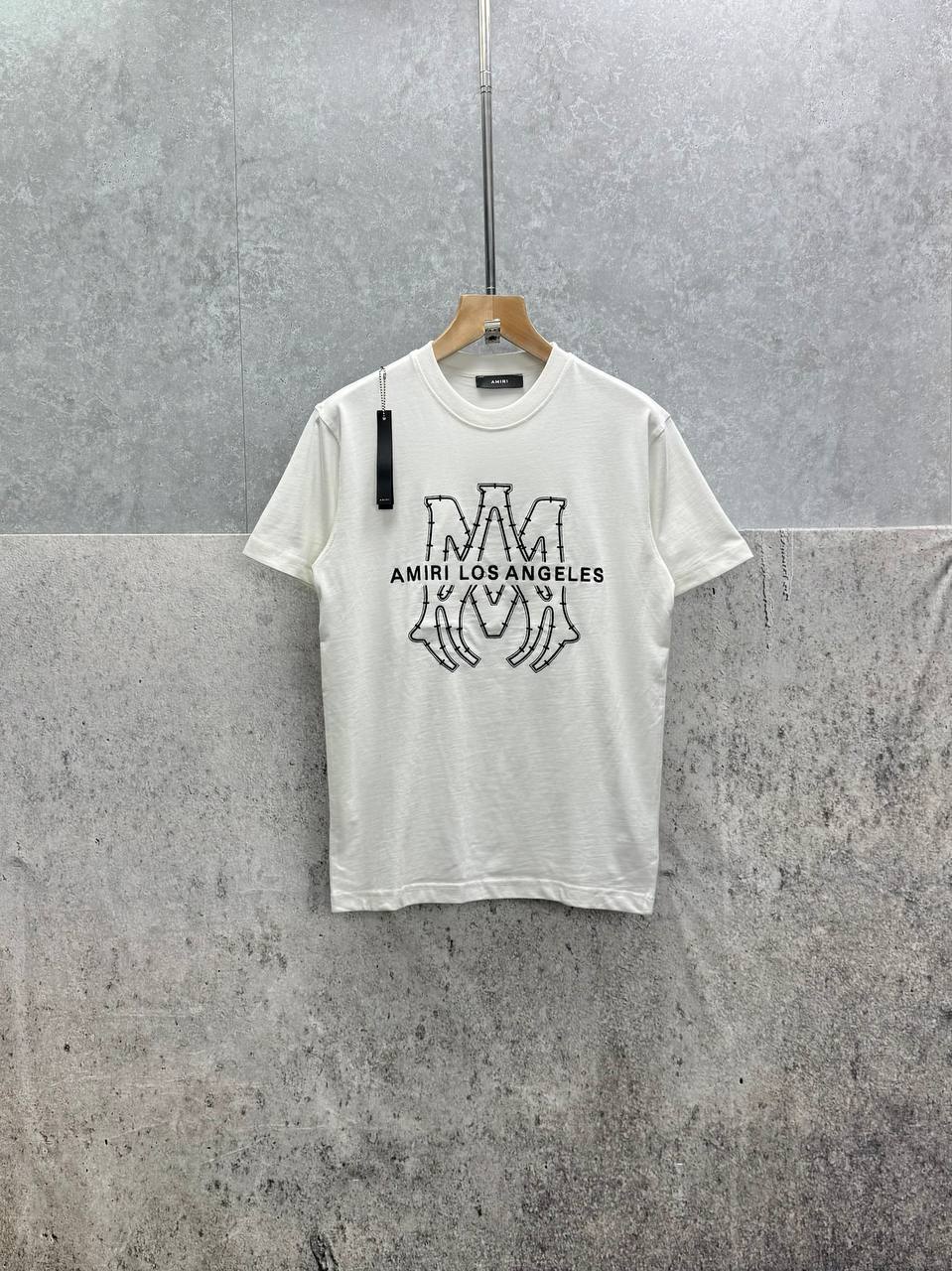 Amiri MA Core Logo T-Shirts Mens in 2 Colors Best Sale UK Reps AAA Quality