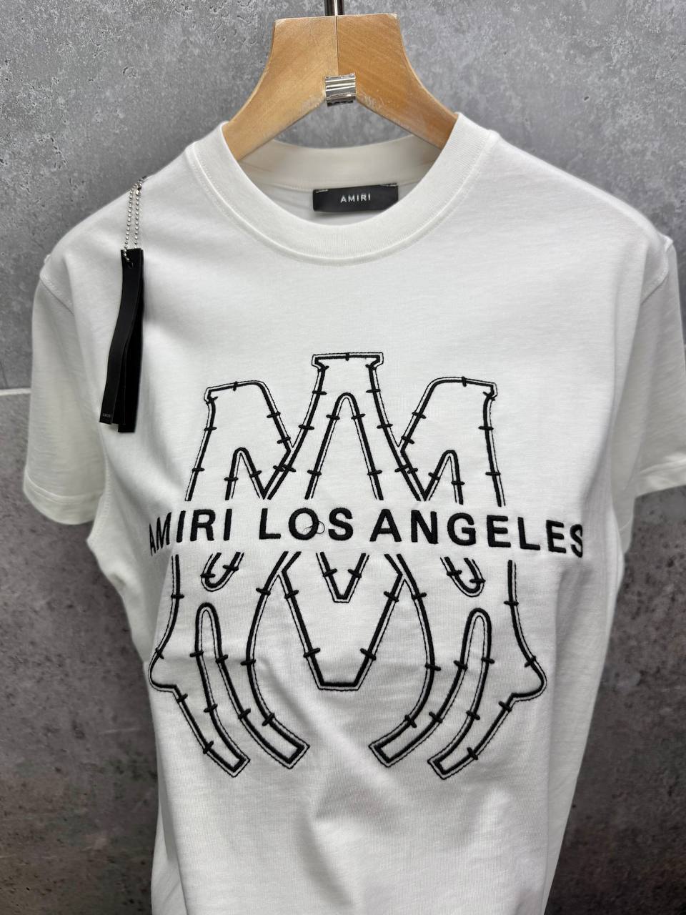 Amiri MA Core Logo T-Shirts Mens in 2 Colors Best Sale UK Reps AAA Quality