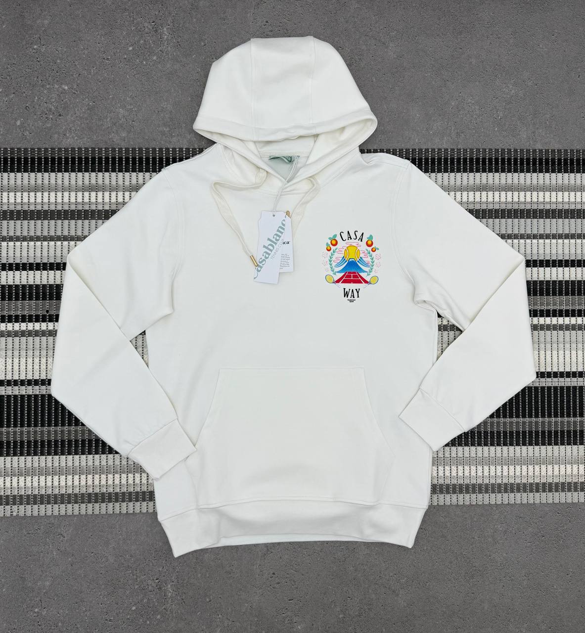 Casablanca Casa Way Mountain Hoodie Mens in 2 Colors Best Sale UK Rep AAA Quality