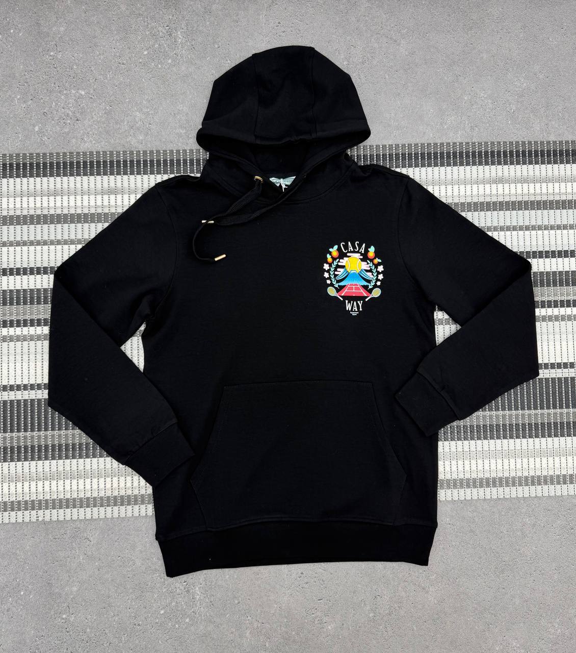 Casablanca Casa Way Mountain Hoodie Mens in 2 Colors Best Sale UK Rep AAA Quality