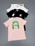 Casablanca Arch Leaf Frame Tee Mens in Multiple Colors T-Shirts Best Sale UK Reps AAA Quality
