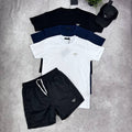 Prada Triangle Logo Short Sleeve T-Shirts & Shorts Set in Multiple Colors Mens UK Reps AAA Quality