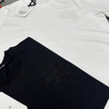 Moncler Logo-Embroidered Cotton T-shirts in 2 Colors Mens UK Reps AAA Quality