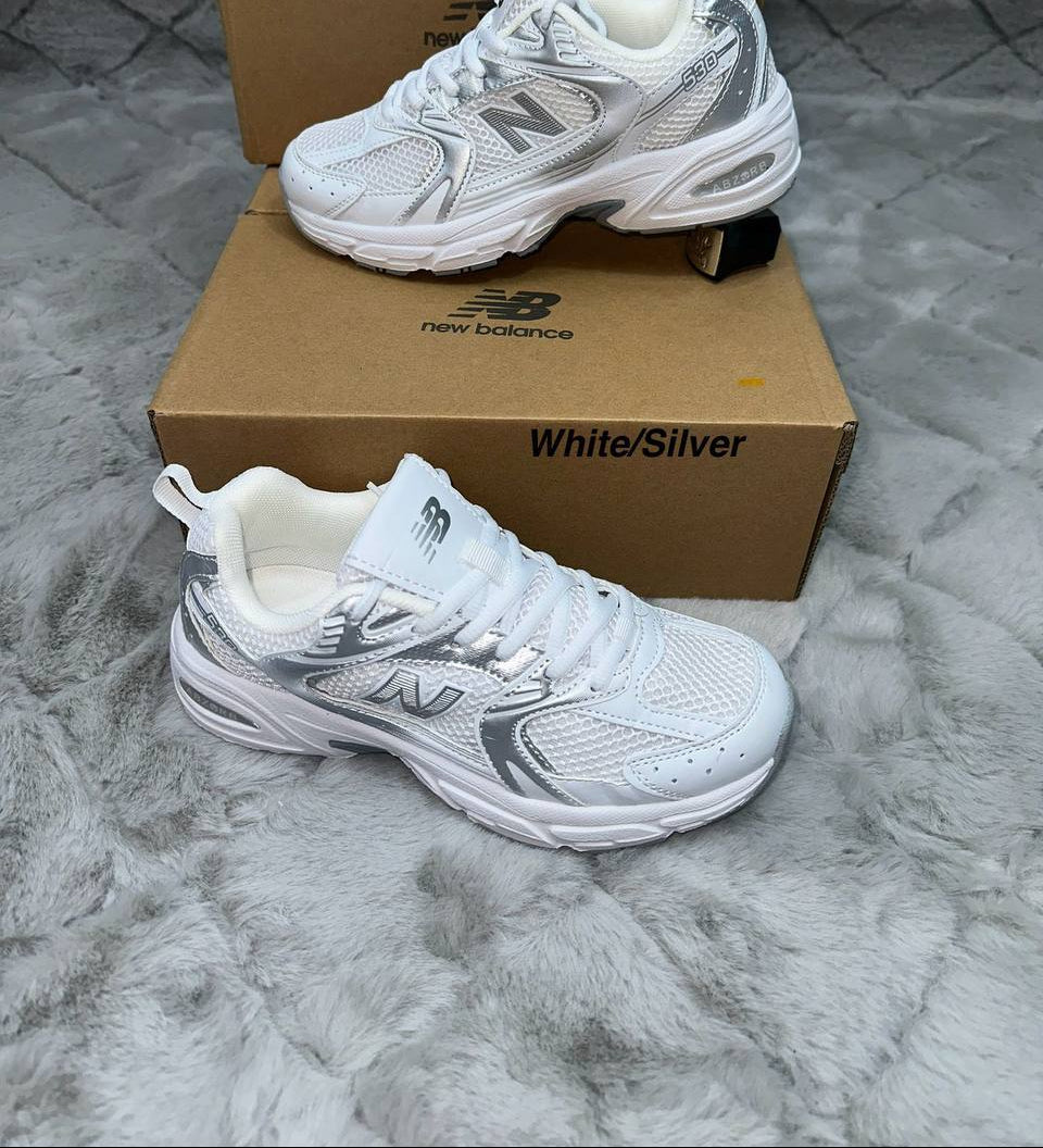 New Balance 530 White/Silver Womens Trainers UK Reps AAA Quality