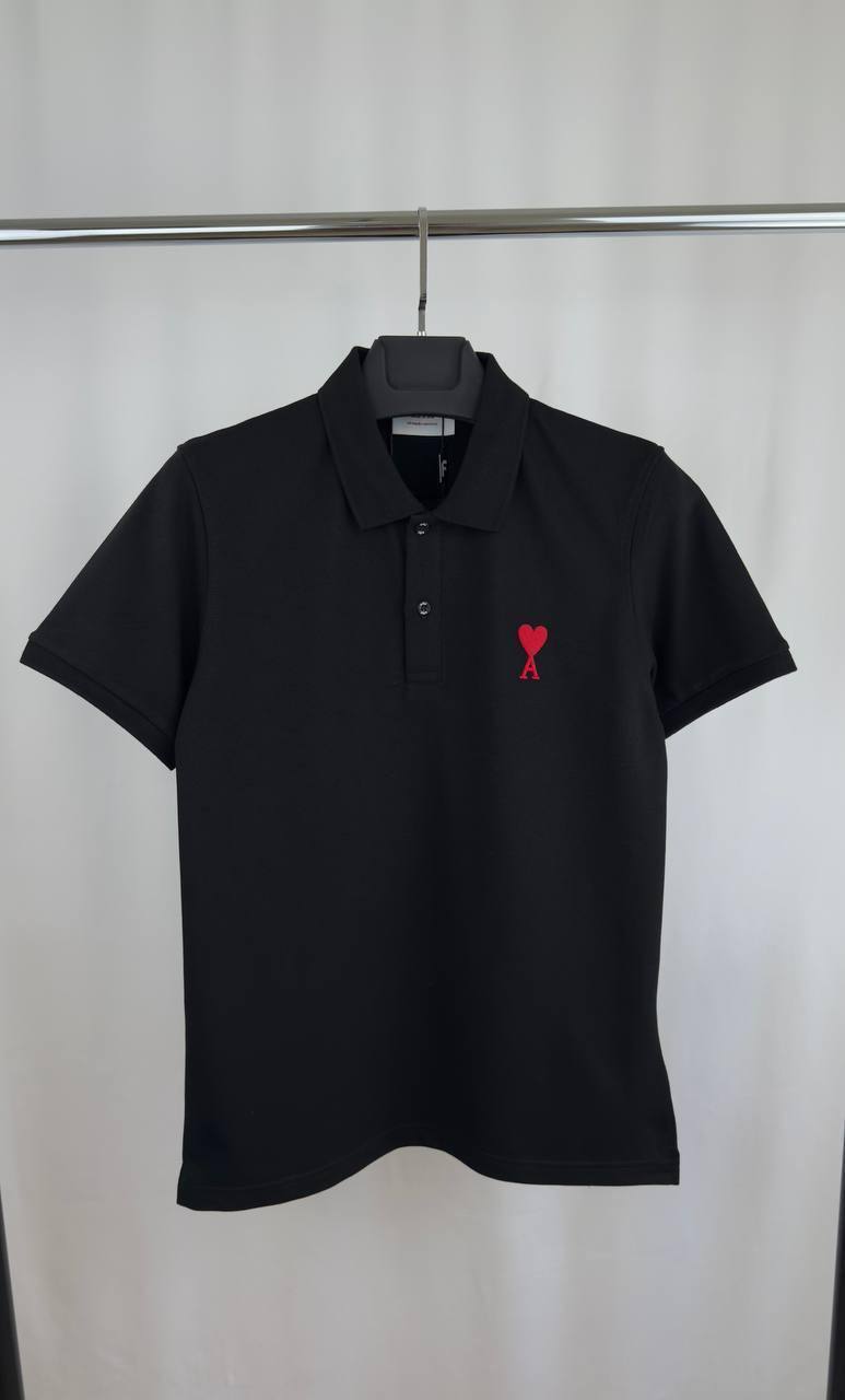 Ami Paris Logo Polo Shirts in 2 Colors UK Reps AAA Quality