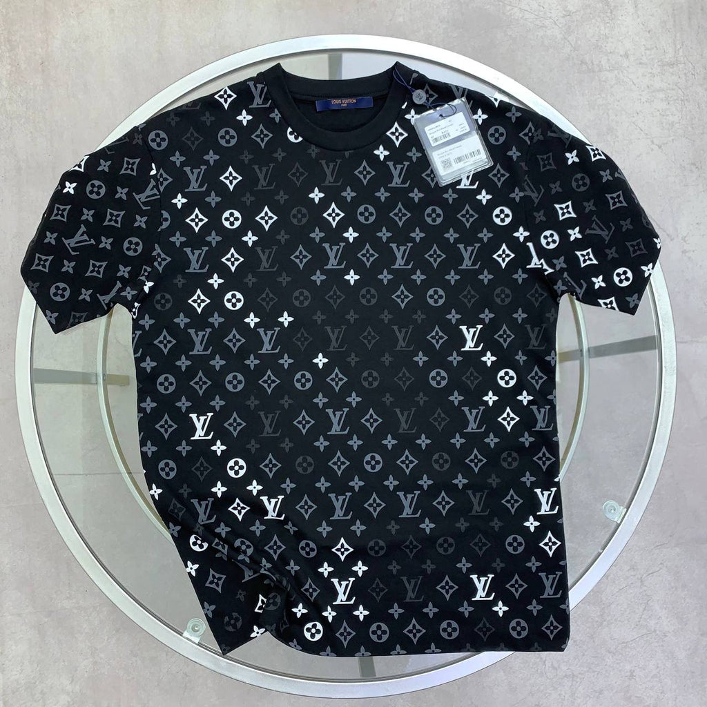 Louis Vuitton Monogram Gradient T-Shirt in 2 Colors UK Reps AAA Quality