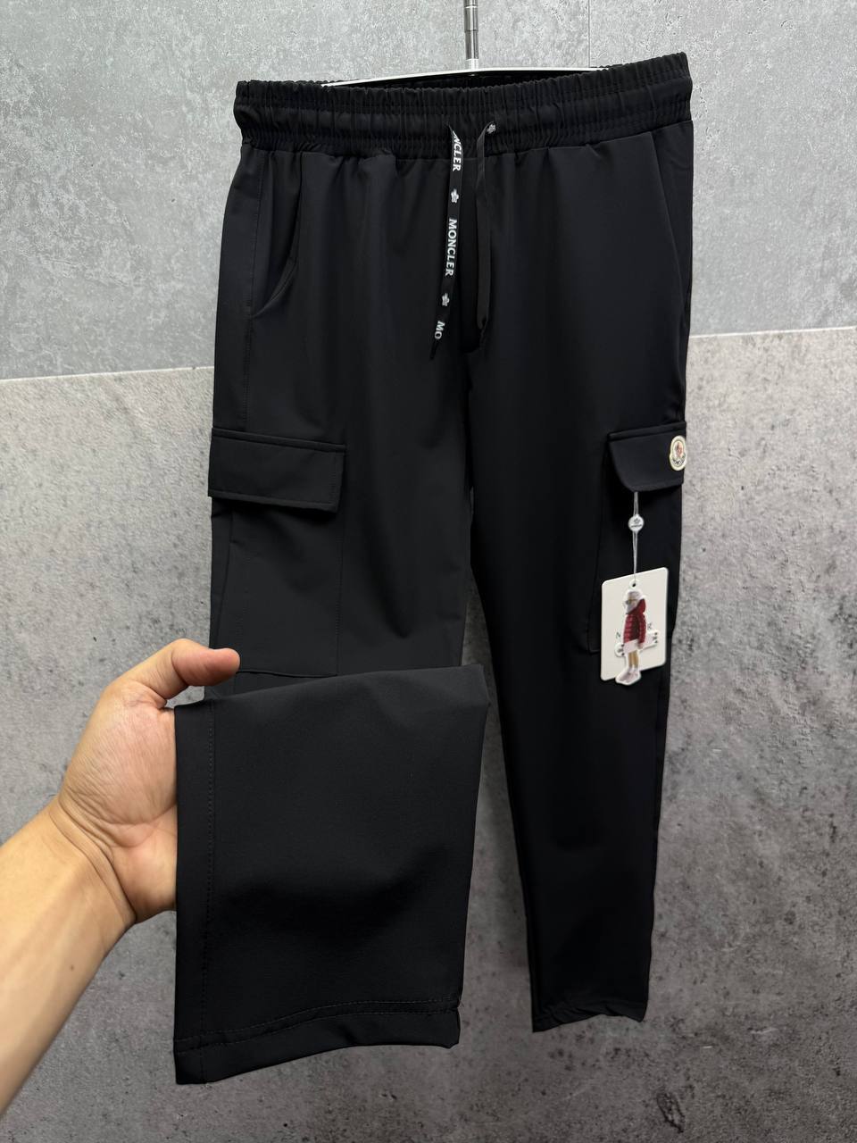 Moncler Technical Drawstring Cargo Pants in Multiple Colors UK Reps AAA Quality
