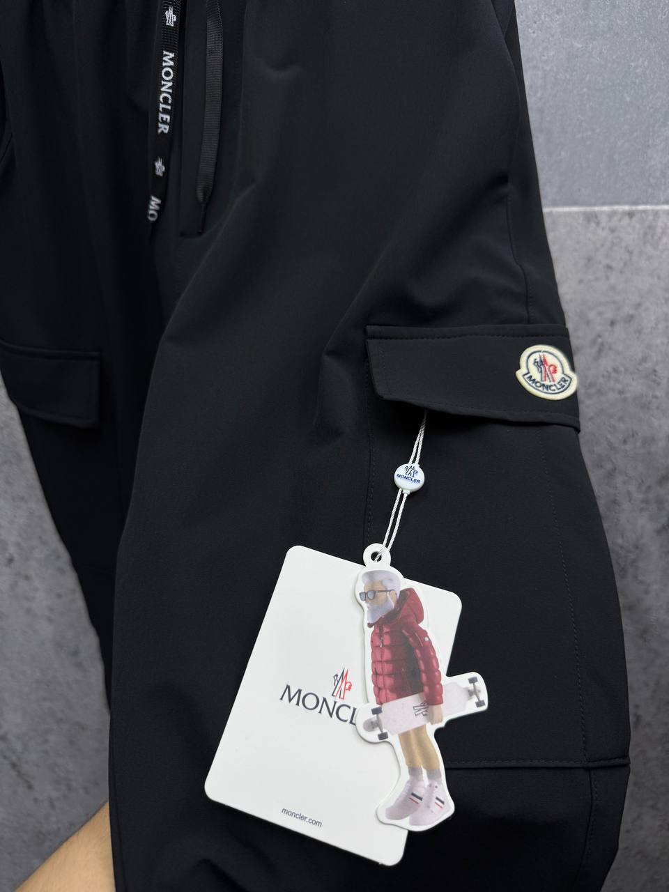 Moncler Technical Drawstring Cargo Pants in Multiple Colors UK Reps AAA Quality