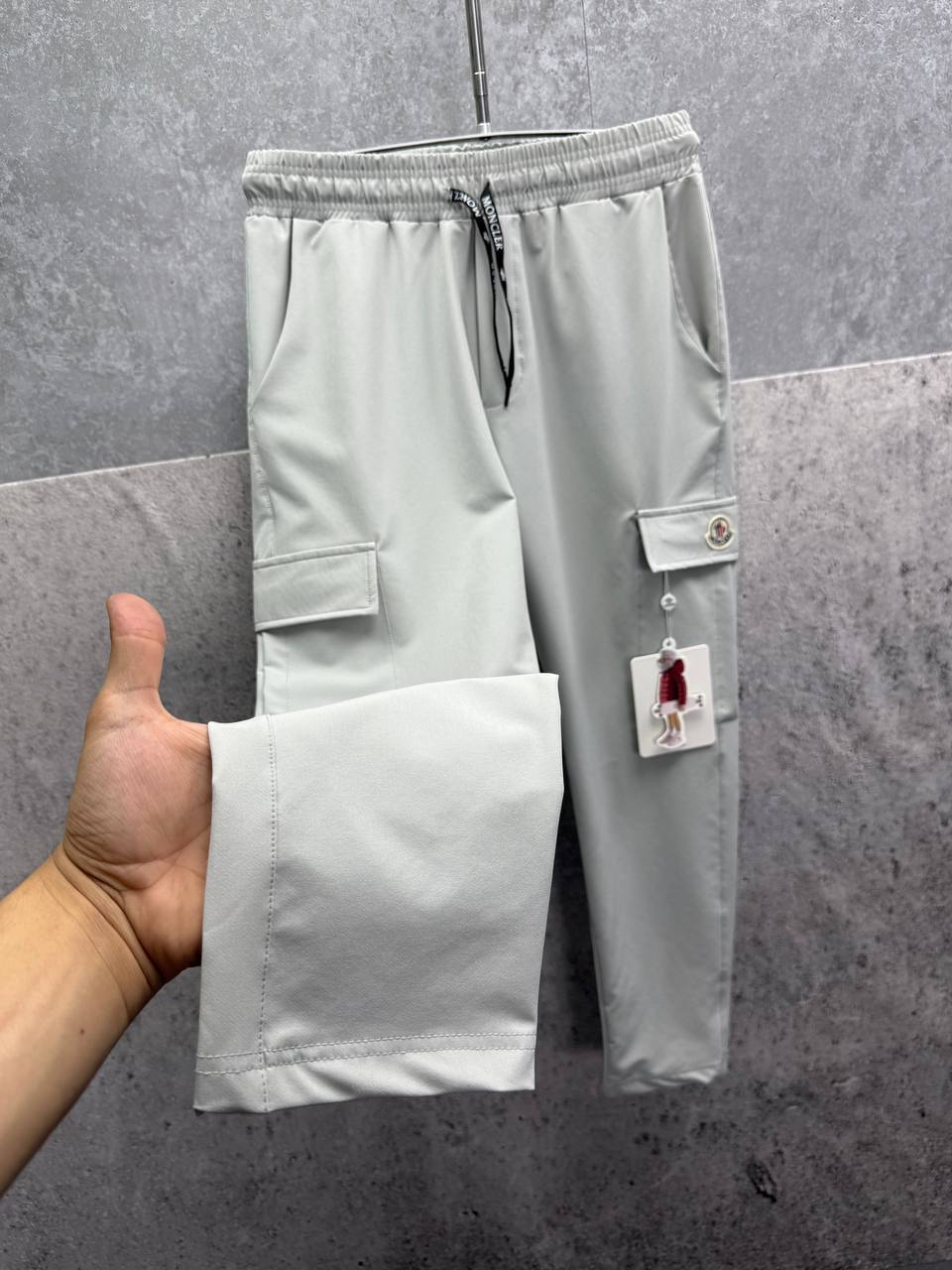 Moncler Technical Drawstring Cargo Pants in Multiple Colors UK Reps AAA Quality