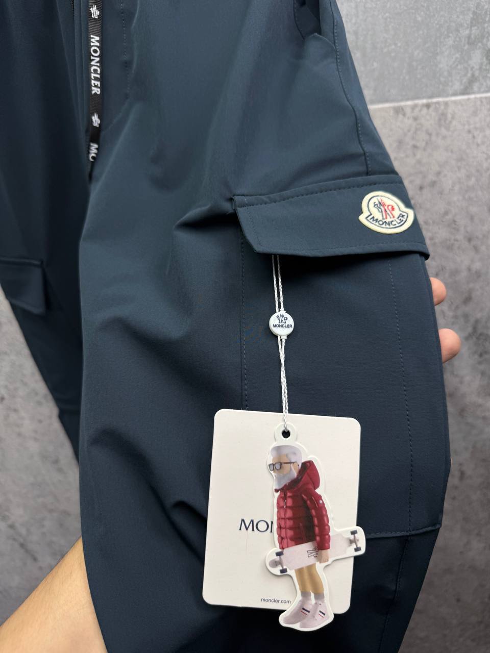 Moncler Technical Drawstring Cargo Pants in Multiple Colors UK Reps AAA Quality