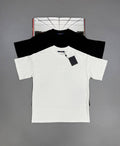 Louis Vuitton LV Embroidered Signature Round Neck T-Shirts Mens in 2 Colors UK Reps AAA Quality