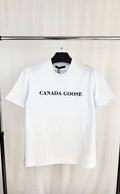 Canada Goose Emersen Embroidered Crewneck T-Shirts Mens in 2 Colors UK Reps AAA Quality