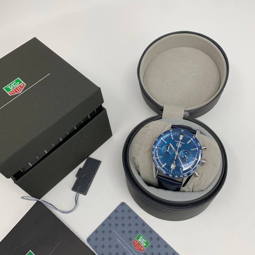 Tag Heuer Carrera 39mm Blue Dial Automatic Mens Watches Best Sale UK Reps AAA Quality