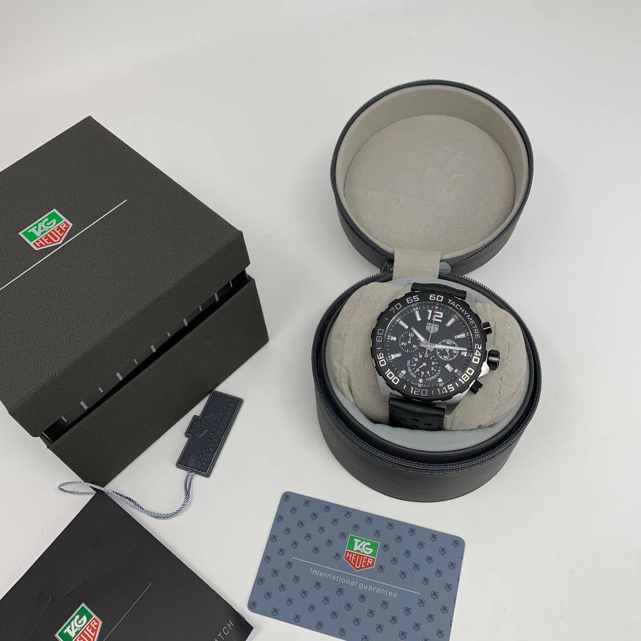 Tag Heuer Formula 1 Quartz Chronograph Black Dial Mens Watches Best Sale UK Reps AAA Quality