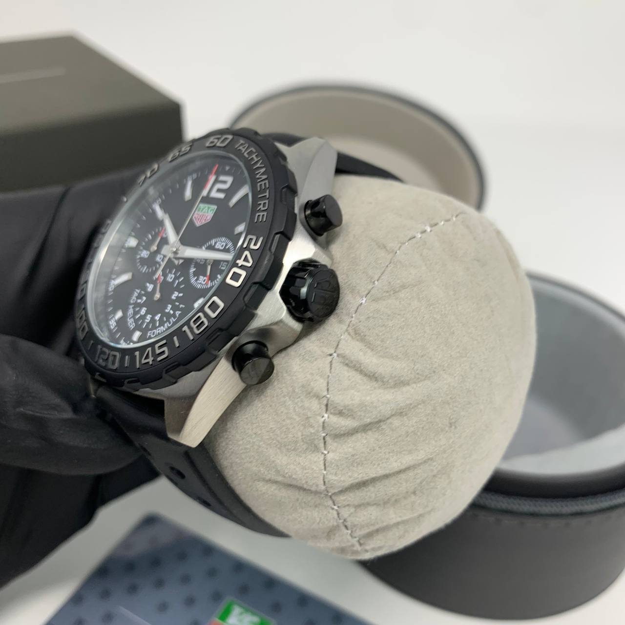 Tag Heuer Formula 1 Quartz Chronograph Black Dial Mens Watches Best Sale UK Reps AAA Quality