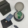 Tag Heuer Aquaracer Green Dial & Green Rubber Strap Mens Watches Best Sale UK Reps AAA Quality
