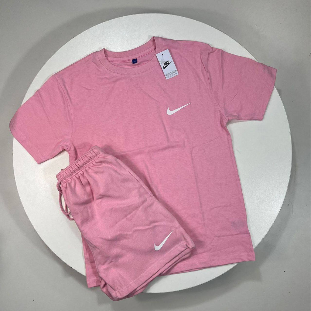 Nike Everyday Essentials T-Shirt & Shorts Set Women's UK Reps AAA Quality