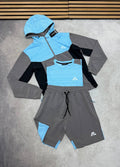 Montirex Men's 3-Piece Trail Tracksuit Set  Sky Blue & Slate Grey Mens UK Reps AAA Quality