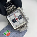 Tag Heuer Monaco White Dial Mens Watches UK Reps AAA Quality