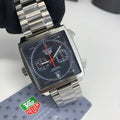 Tag Heuer Monaco Black Dial Mens Watches UK Reps AAA Quality