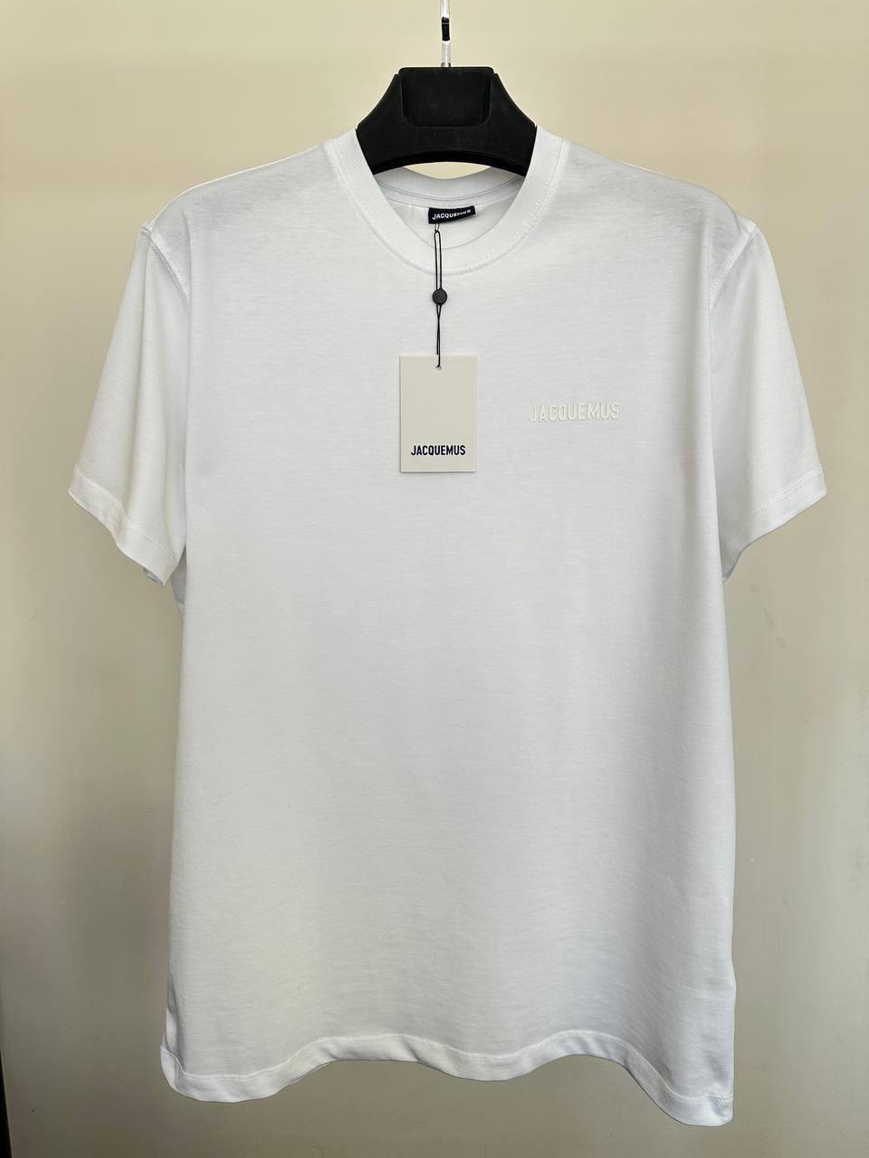 Jacquemus Logo-Print Cotton T-Shirt Mens in Multiple Colors Best Sale UK Reps AAA Quality