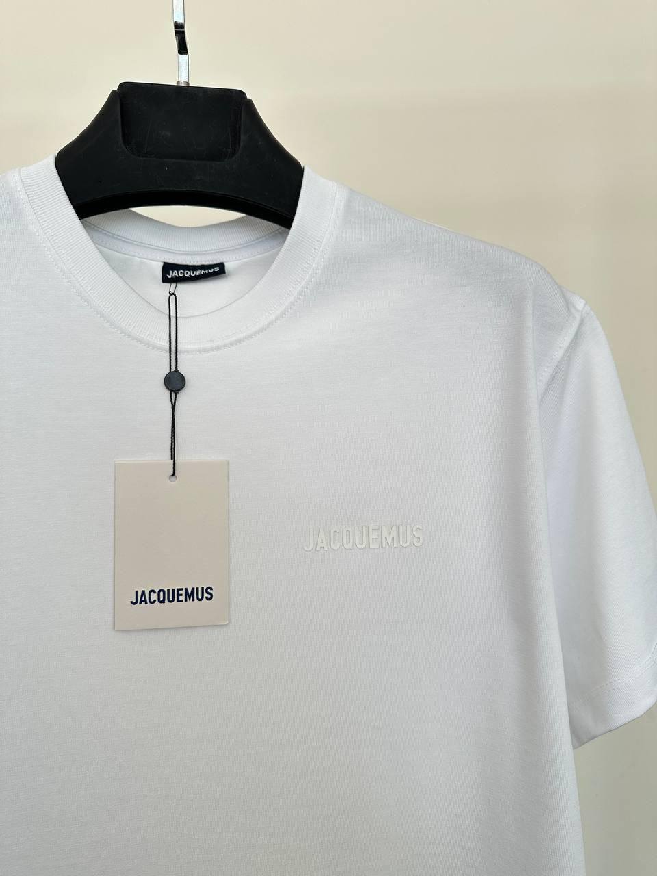 Jacquemus Logo-Print Cotton T-Shirt Mens in Multiple Colors Best Sale UK Reps AAA Quality