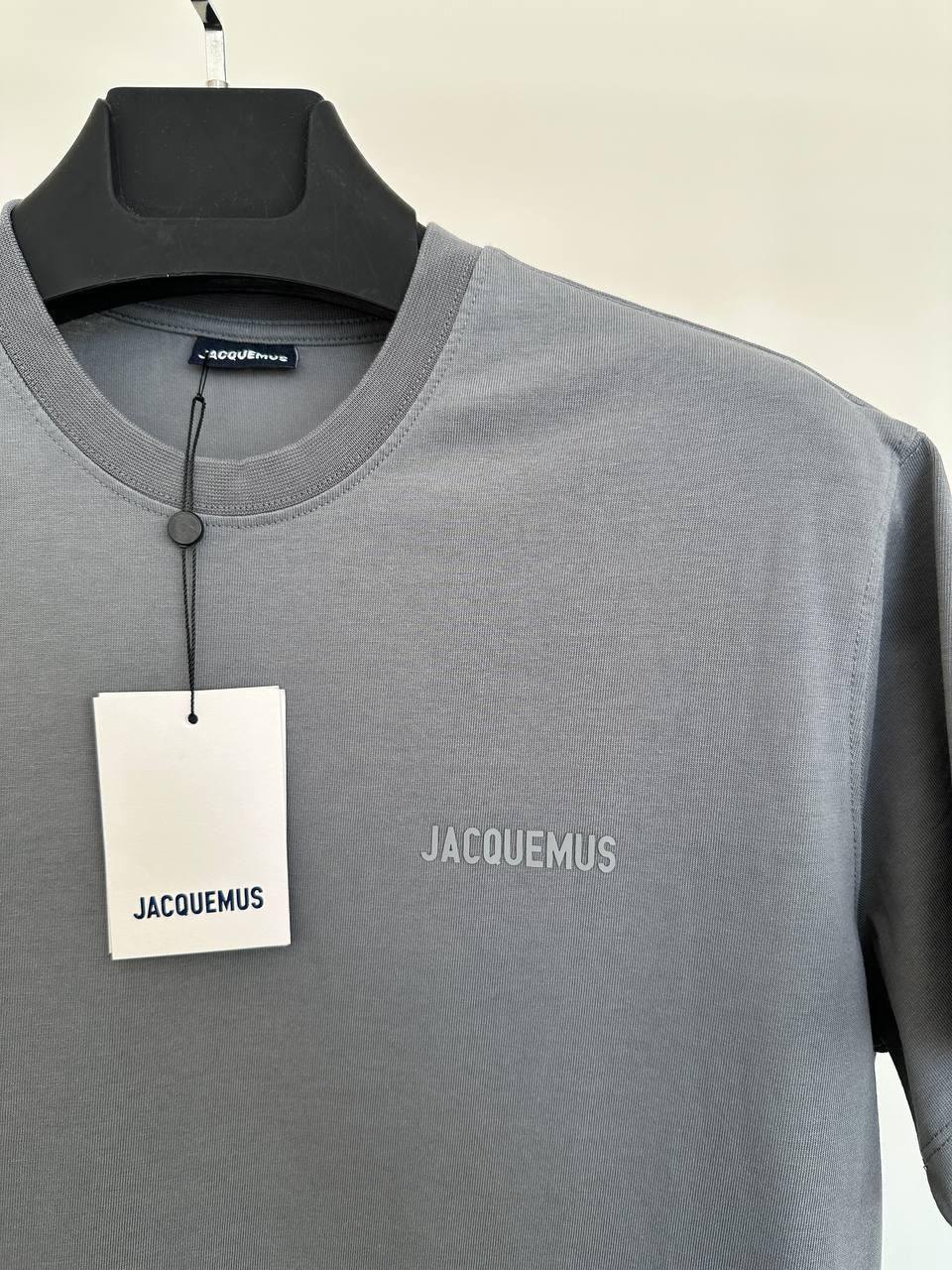 Jacquemus Logo-Print Cotton T-Shirt Mens in Multiple Colors Best Sale UK Reps AAA Quality