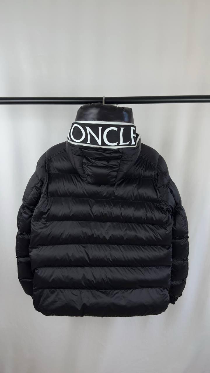 Moncler Chevrerie Puffer Jacket Mens in Black Color Best Sale UK Reps AAA Quality