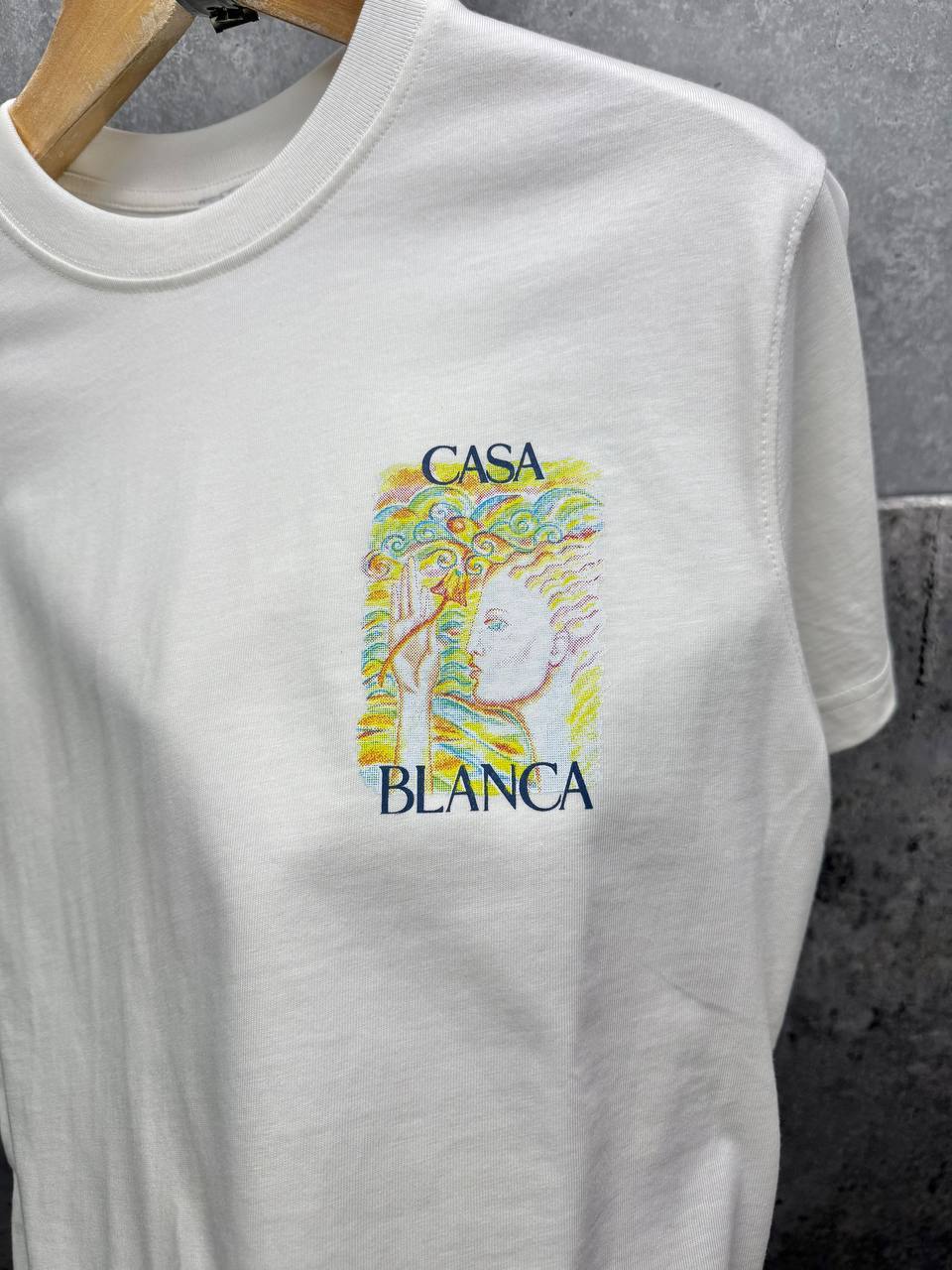 Casablanca Mushroom Goddess Mens T-Shirts in 2 Colors UK Reps AAA Quality