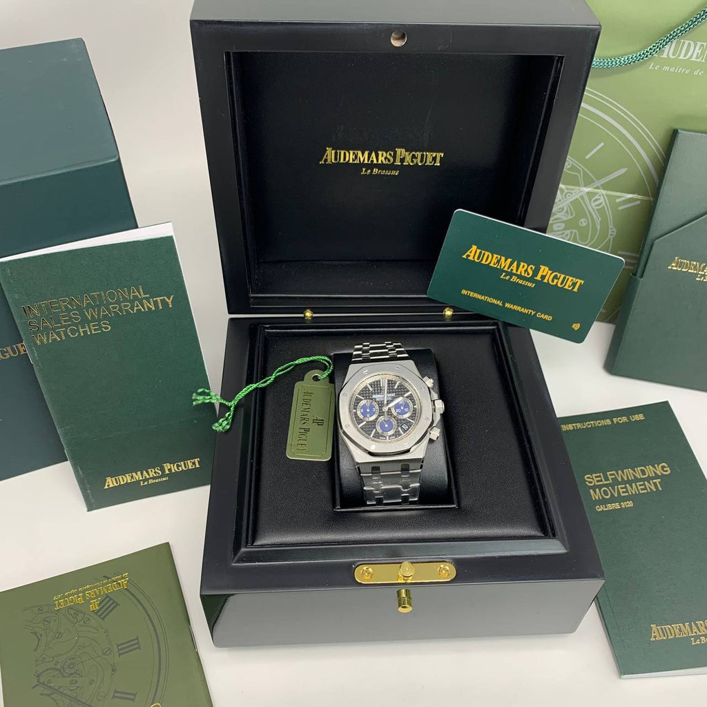 Audemars Piguet Royal Oak Chronograph Mens Watch Black Dial Best Sale UK Reps