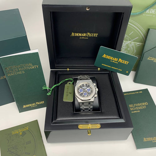 Audemars Piguet Royal Oak Chronograph Mens Watch Black Dial Best Sale UK Reps