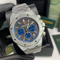Audemars Piguet Royal Oak Blue/Black Dial Silver Chain Watch Mens Watch Best Sale UK Reps