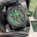 Audemars Piguet Royal Oak Dark Green Dial Black Watch Mens Watch Best Sale UK Reps
