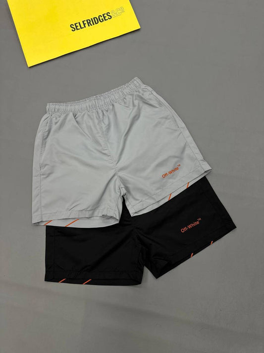 Off-White Designer Swim Shorts in 2 Colors Mens UK Reps AAA Quality