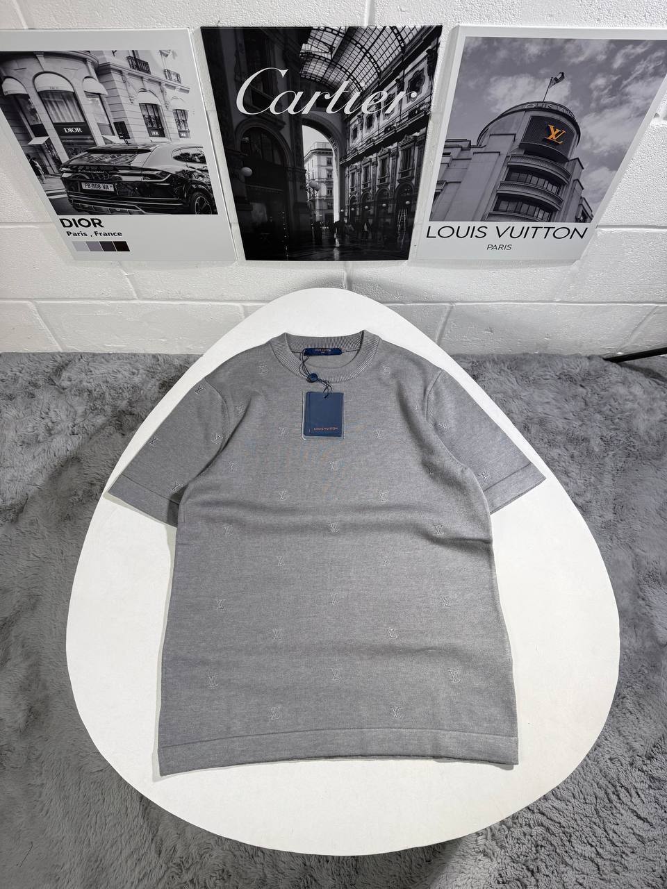 Louis Vuitton Monogram Short Sleeve T-Shirt Mens UK Reps AAA Quality